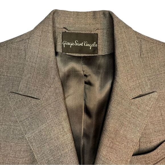 Giorgio Sant’Angelo Grey Wool Blazer - Picture 7 of 11